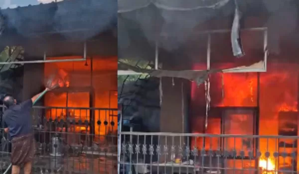 തൃശൂർ തളിക്കുളത്ത് ഓയിൽ മില്ലിൽ തീപിടിത്തം; ലക്ഷങ്ങളുടെ നാശനഷ്ടം