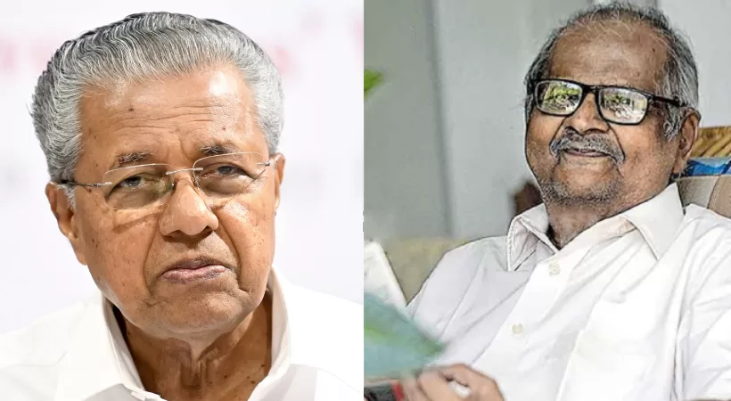 Pinarayi Condoles Thottam Rajasekharan