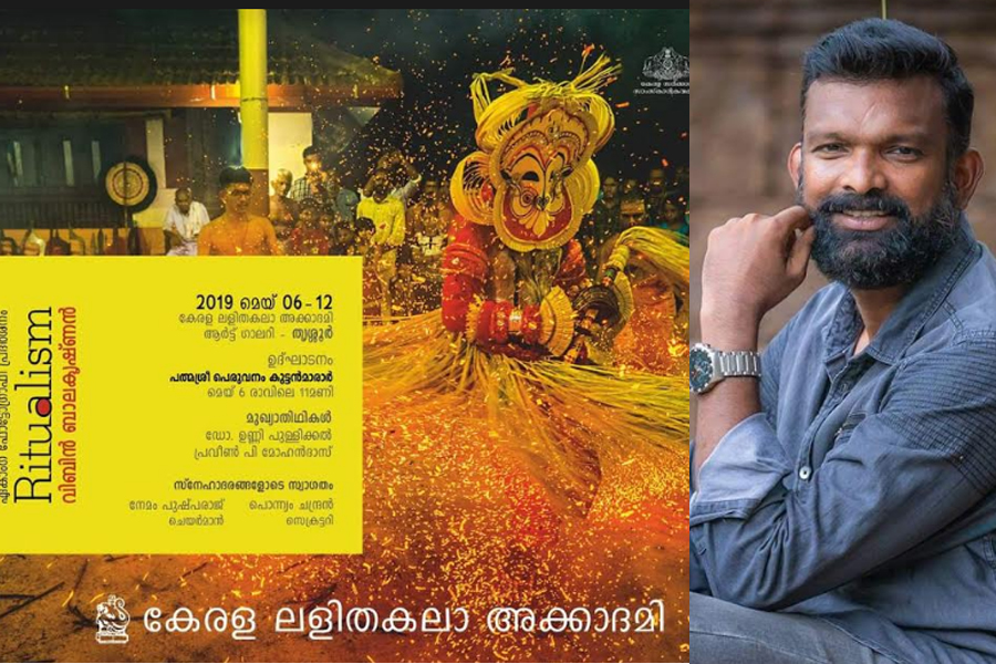 ആസ്വാദക പ്രശംസ നേടി വിബിൻ ബാലകൃഷ്ണന്റെ ഏകാംഗ ഫോട്ടോ പ്രദർശനം തൃശൂർ ലളിതകലാ അക്കാദമിയിൽ; പ്രദർശനം മെയ് 12 വരെ