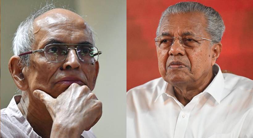 Pinarayi vijayan + madhav gadgil