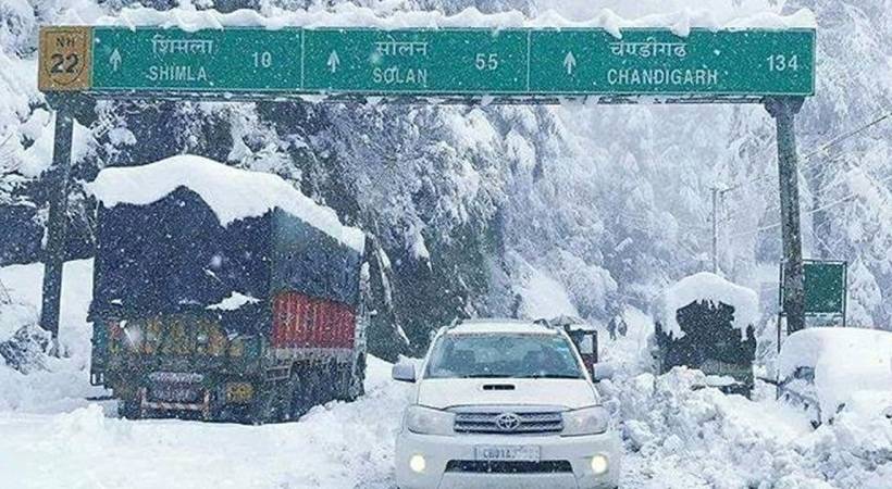 north india heavy snow fall