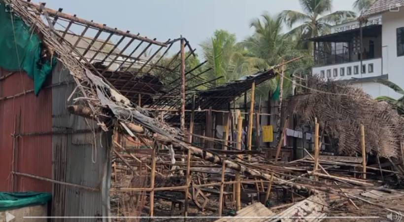 Fire accident in malappuram