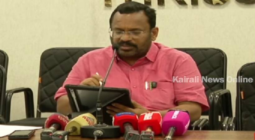 K Rajan press meet