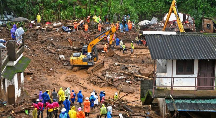 wayanad landslide + compensation to shop owners