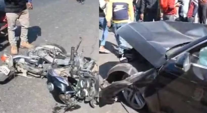 Father son killed in Rewa Audi accident