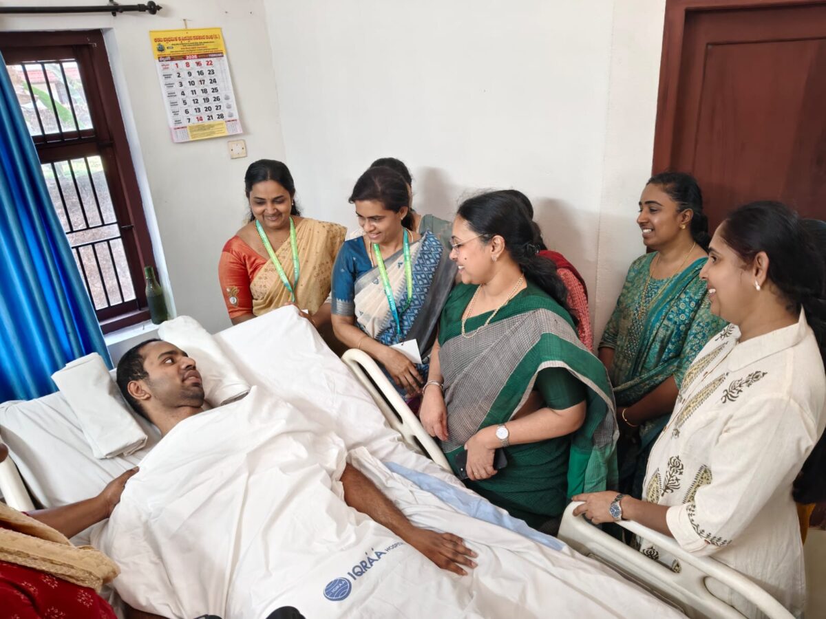 minister veena george visiting titto