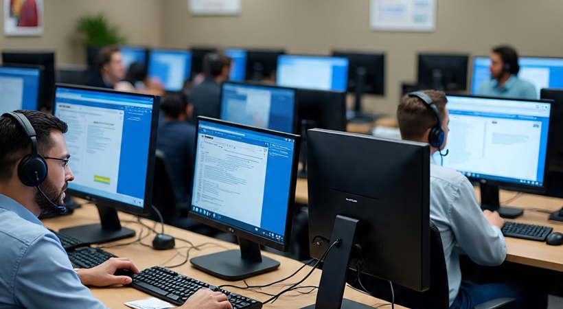 call centre we help