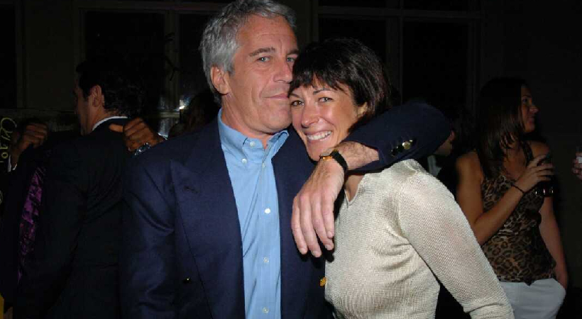 jeffrey epstein + ghislaine maxwell