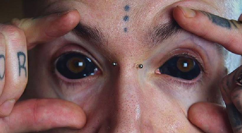 Eyeball tattoo risk