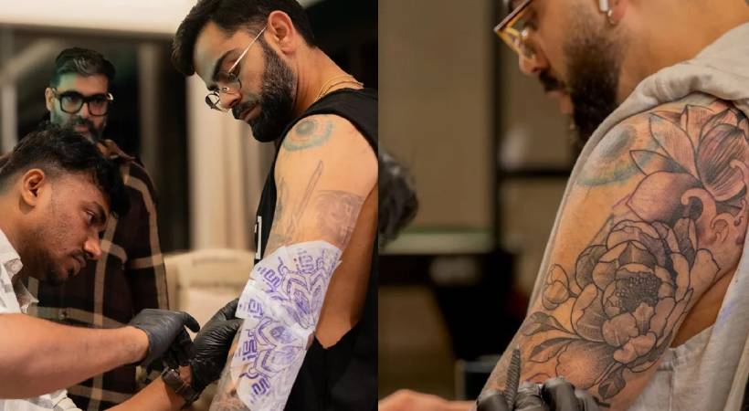KOHLI NEW TATTOO