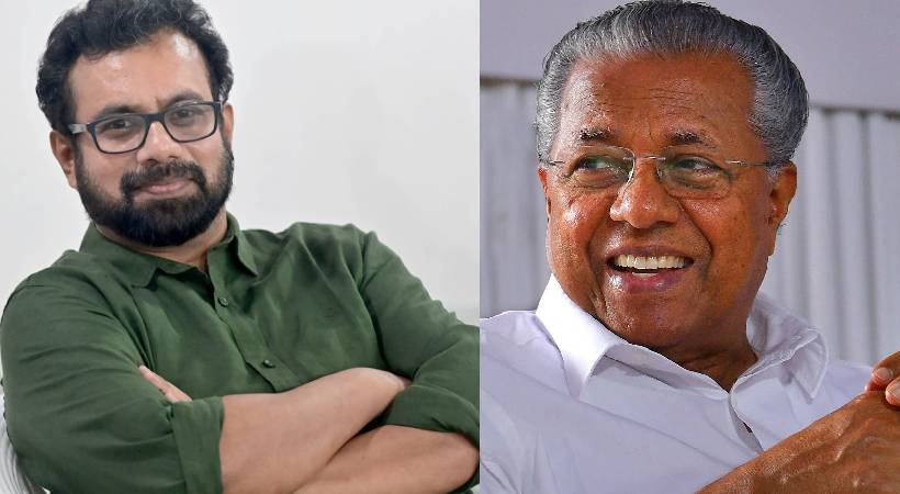 john brittas m p pinarayi vijayan