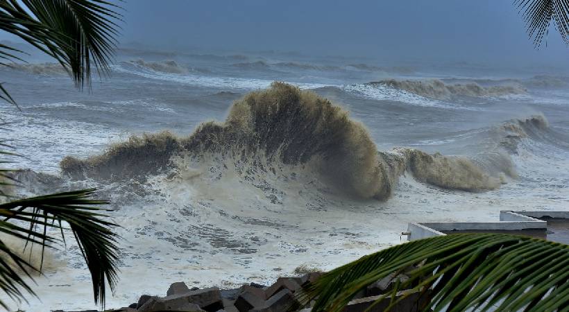 kerala coastal high tide