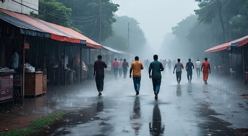കുടയെടുത്തോളൂ, ഇടിവെട്ടി മഴയുറപ്പ്; അടുത്ത 3 മണിക്കൂറിൽ മഴയെത്തുക ഈ ജില്ലകളിൽ