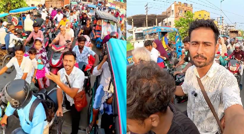 ലീവ് എടുത്ത വോട്ട് ചെയ്യാൻ പോയതാണ്; പക്ഷെ എത്രയും പെട്ടന്ന് കേരളത്തിലേക്ക് തിരിച്ചെത്തണം: വൈറലായി വ്ലോ​ഗ്