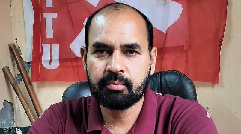 നോയിഡ തൊഴിലാളി സമരം; യുപി പൊലീസ്  വീട്ടുതടങ്കലിലാക്കിയ സിഐടിയു നേതാവിന് മോചനം