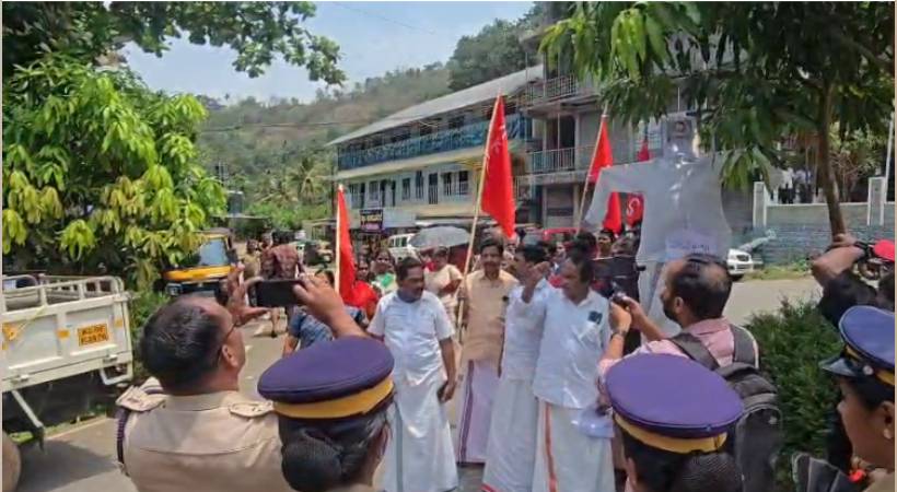 IDUKKI ADIVASI PROTEST