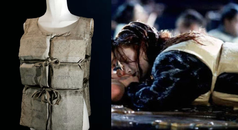 titanic life jacket