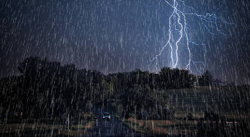 Thunderstorms, Rain and Strong Winds alert