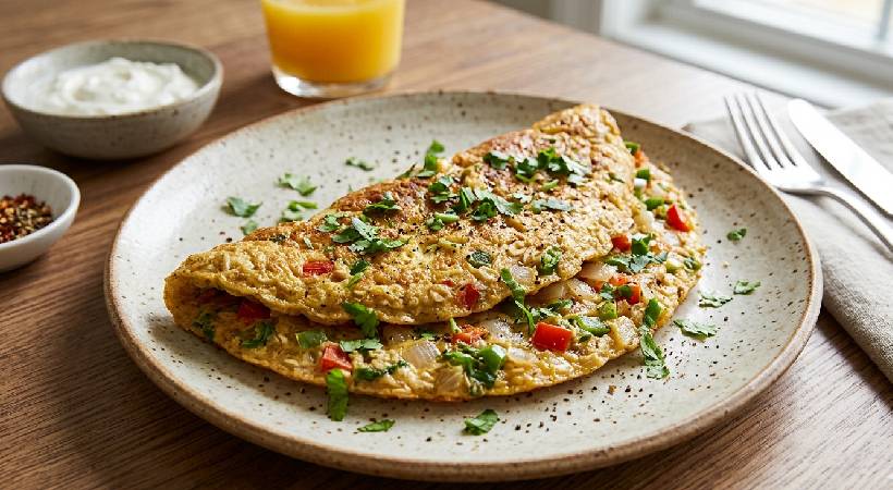Oats Omelette Recipe