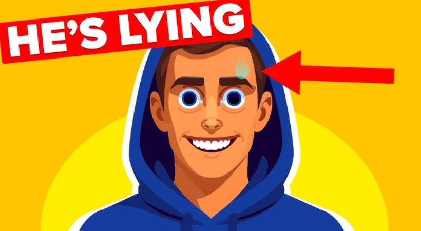 lying