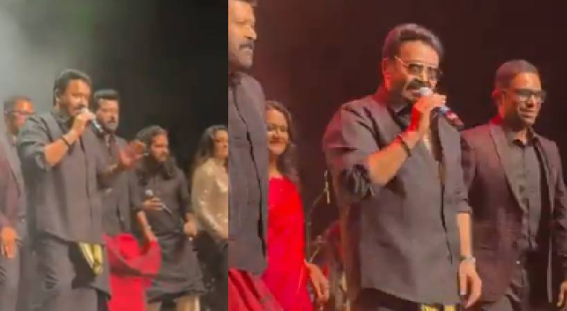 mohanlal stage show