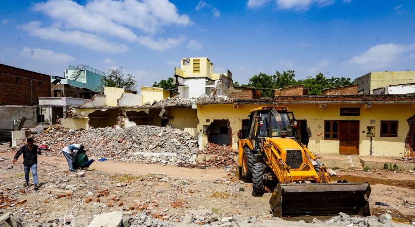 37 Houses Demolished in Ahmedabad Over Alleged Encroachment