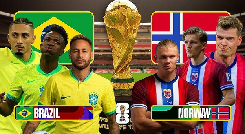 World Cup Round of 16 Brazil vs Norway